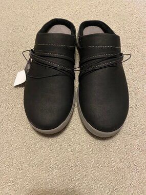 NEW Women's J Sport Gina Memory Foam Mule - Black - Size 9